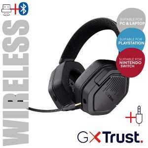 Gxt493 Carus Wireless Headset Blk