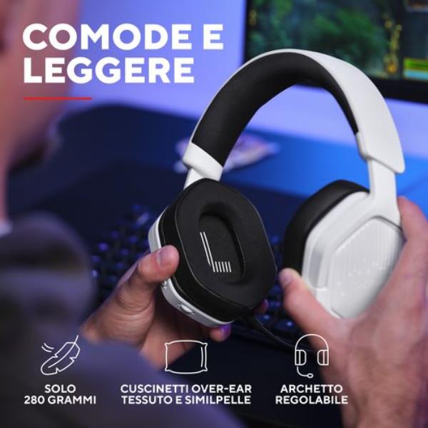 Gxt493W Carus Wireless Headset Whit - immagine 7