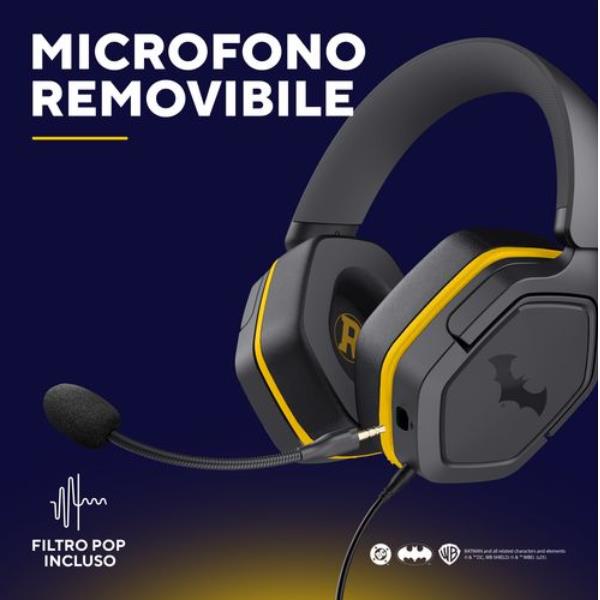 Gxt492Bm Carus Headset Batman - immagine 6