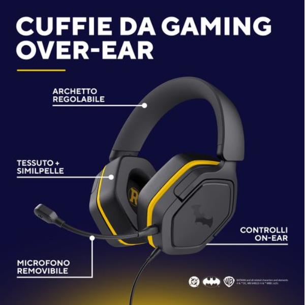 Gxt492Bm Carus Headset Batman - immagine 3