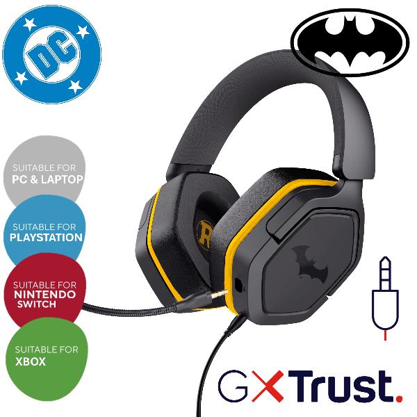 Gxt492Bm Carus Headset Batman - immagine 2