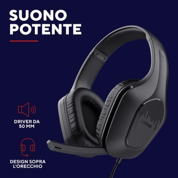 Gxt415 Zirox Headset Nero - immagine 8