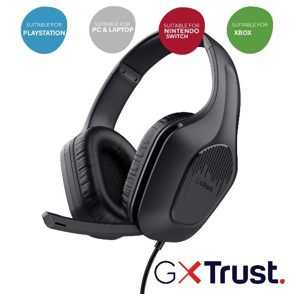 Gxt415 Zirox Headset Nero