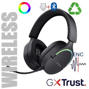 Gxt491 Fayzo Wireless Headset Blk