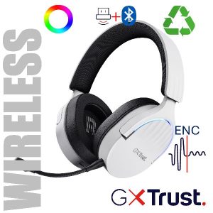Gxt491W Fayzo Wireless Headset Wht