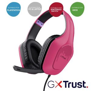 Gxt415P Zirox Headset - Rosa