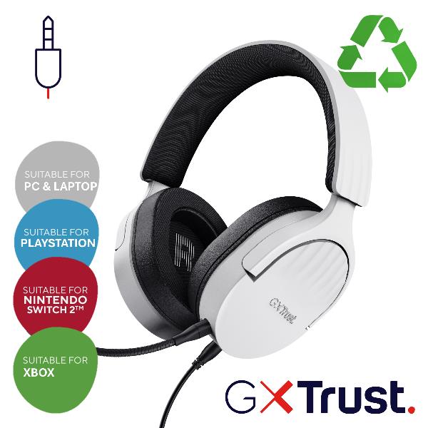 Gxt489W Fayzo Headset Wht - immagine 4