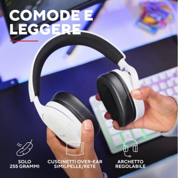 Gxt489W Fayzo Headset Wht - immagine 3