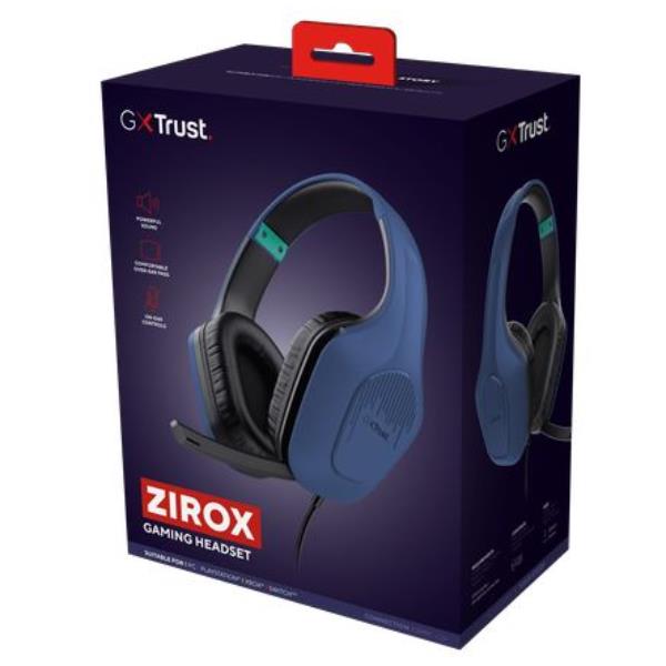 Gxt415B Zirox Headset Blu - immagine 8