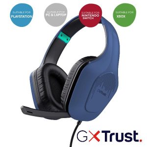 Gxt415B Zirox Headset Blu