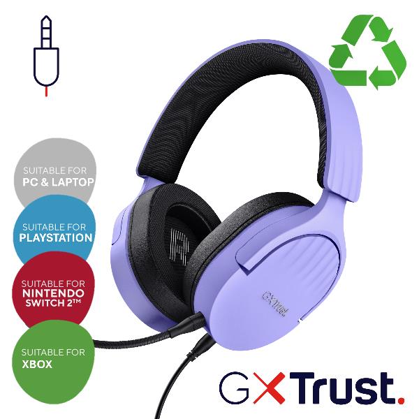 Gxt489P Fayzo Headset Purple