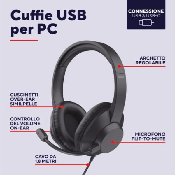 Ayda Max USB Headset - immagine 5
