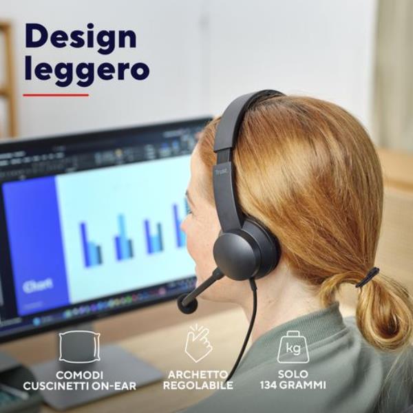 Hs-260 USB-Enc Pc Headset - immagine 8