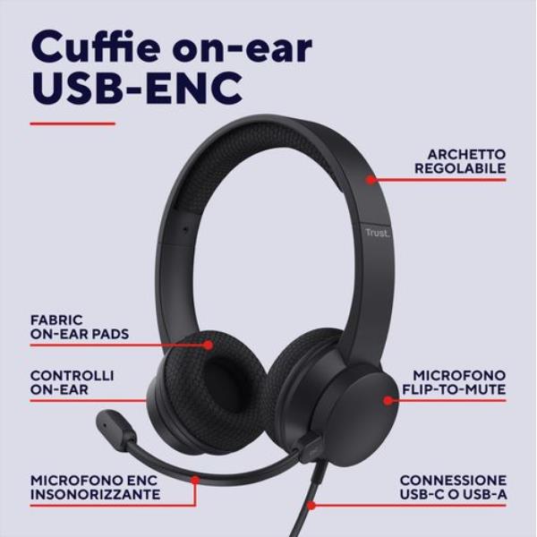 Hs-260 USB-Enc Pc Headset - immagine 7