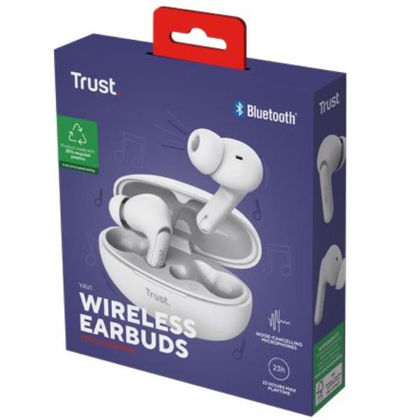 Yavi Bluetooth Enc Earbuds Bianco - immagine 3