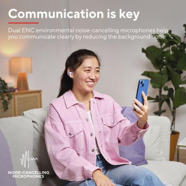 Yavi Bluetooth Enc Earphones Purple - immagine 6