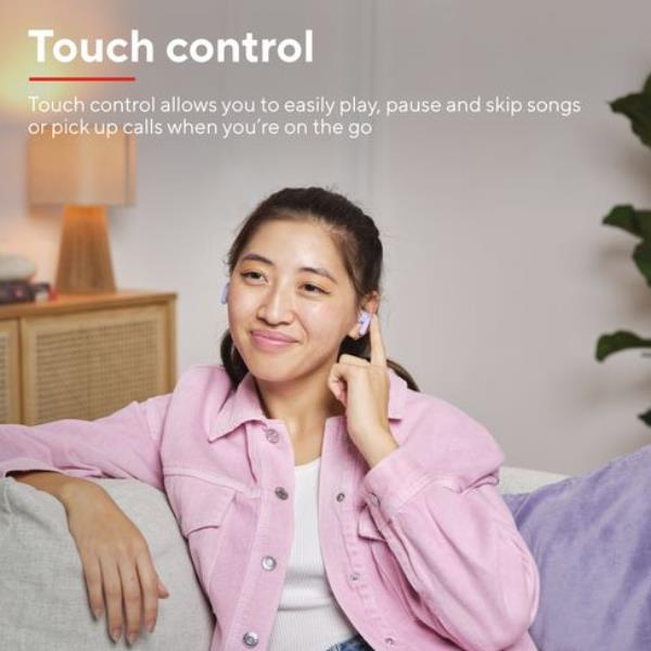 Yavi Bluetooth Enc Earphones Purple - immagine 7