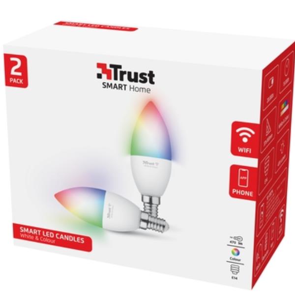 E14 Duo-Pack LED Rgbcw Candle Wi-Fi - immagine 6