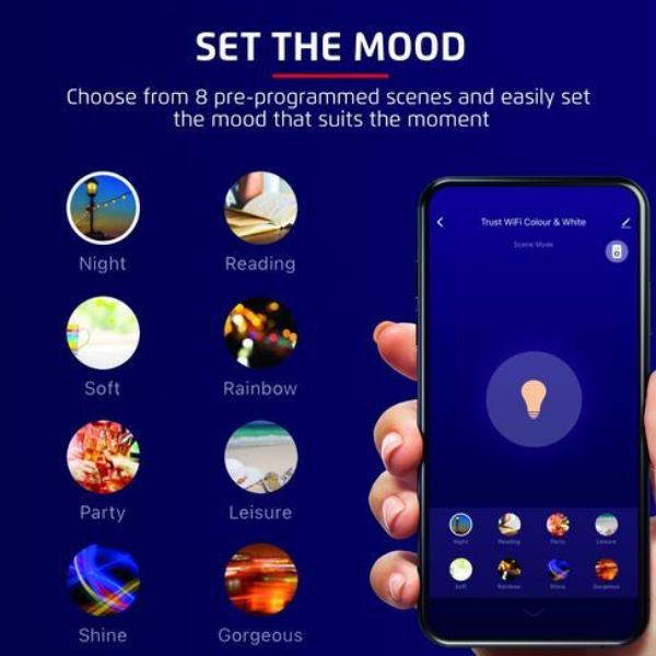 E14 LED Rgbcw Candle Wi-Fi - immagine 5