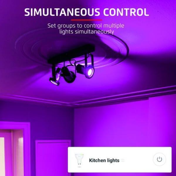 Gu-10 Rgbcw LED Spot Wi-Fi - immagine 5