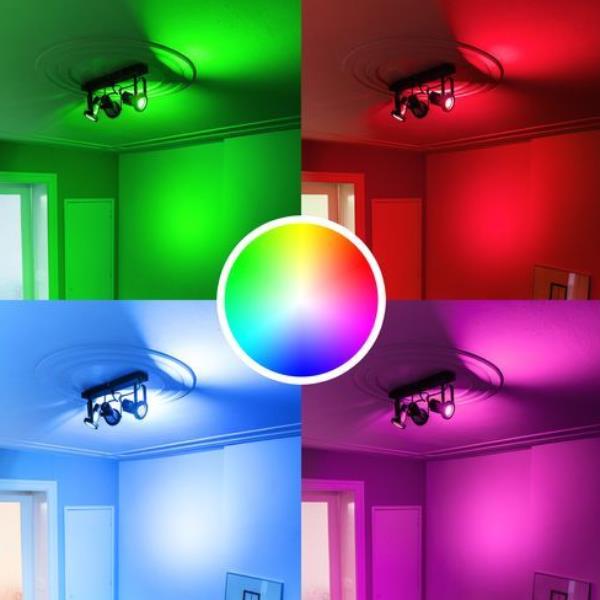 Gu-10 Rgbcw LED Spot Wi-Fi - immagine 4