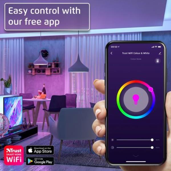 Gu-10 Rgbcw LED Spot Wi-Fi - immagine 3