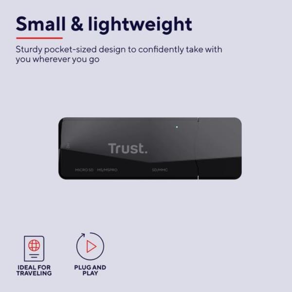 Trust Nanga Usb3.1 Cardreader - immagine 4