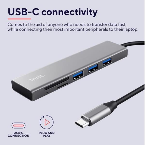 Halyx Fast USB-C Hub Card Reader - immagine 2