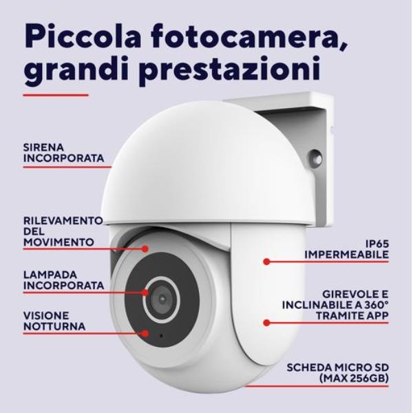 Ipcam-3900 Outdoor Ptz Wi-Fi Camera - immagine 6