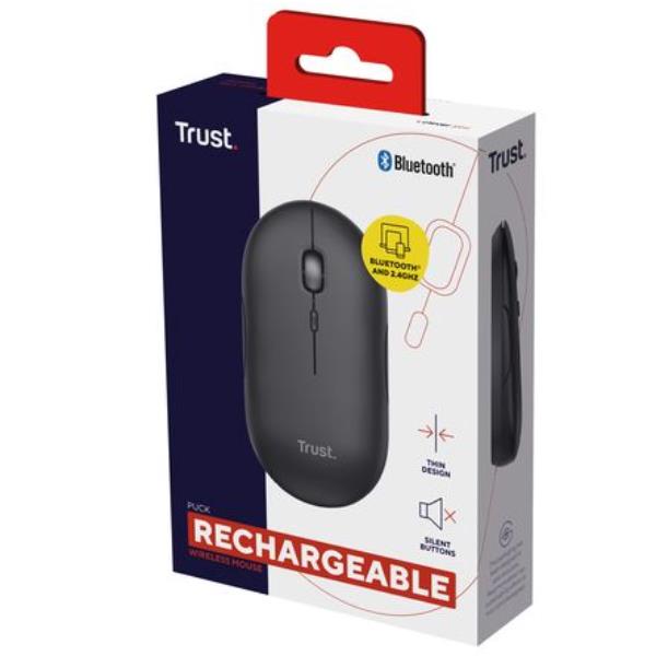 Puck Wireless Mouse Nero - immagine 4