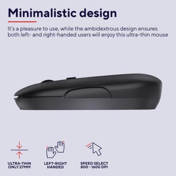 Puck Wireless Mouse Nero - immagine 8