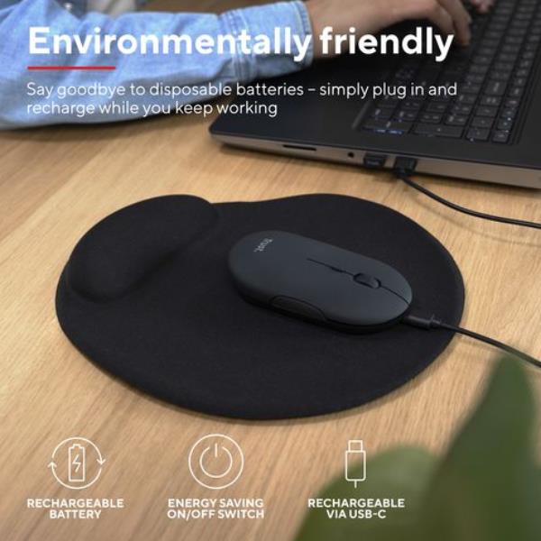 Puck Wireless Mouse Nero - immagine 2