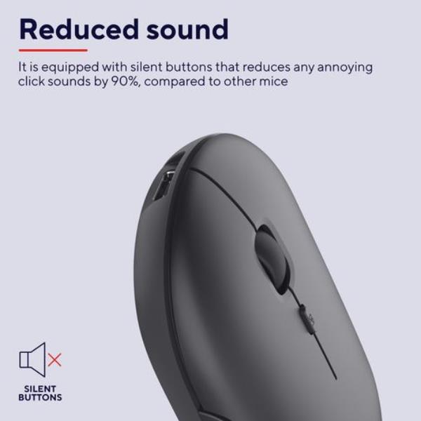 Puck Wireless Mouse Nero - immagine 7