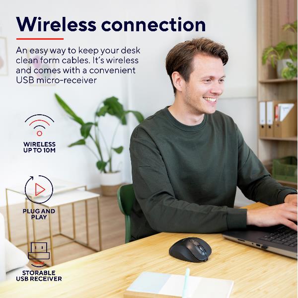 Fyda Rechrgable Wireless Mouse Eco - immagine 3