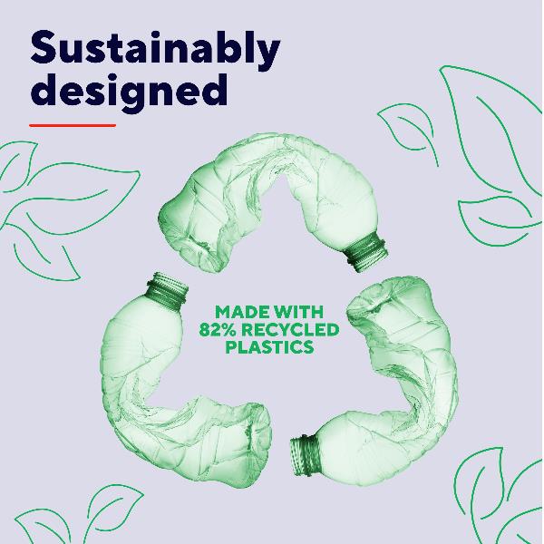 Yvi+ Wireless Mouse Eco Rosso - immagine 5