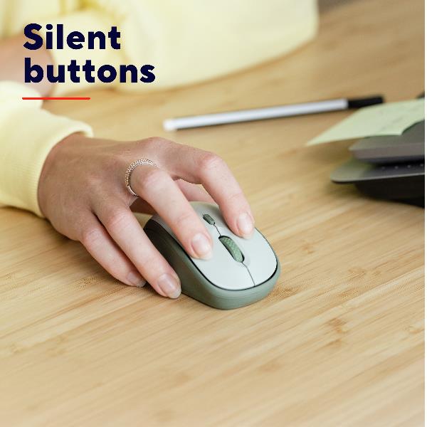 Yvi+ Wireless Mouse Eco Verde - immagine 3