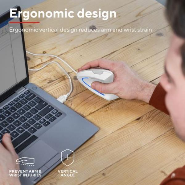 Verto Ergo Mouse Wht - immagine 5
