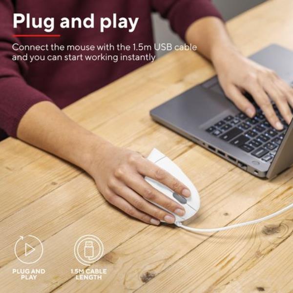 Verto Ergo Mouse Wht - immagine 6