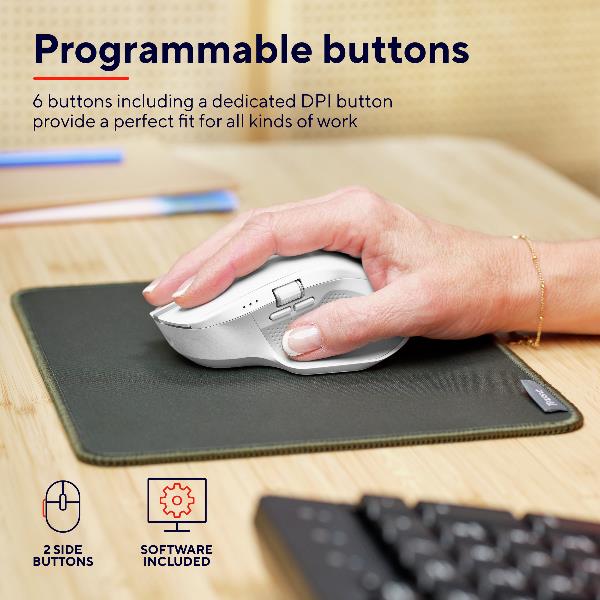 Ozaa+ Multi-Device Wireless Mouse W - immagine 8