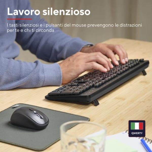 Tkm-360 Wireless Keyboard&Mouse It - immagine 7