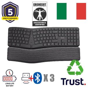 Keyra Ergo Multi Wrls Keyboard It