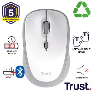 Yvi+ Multi-Device Wireless Mouse Wh