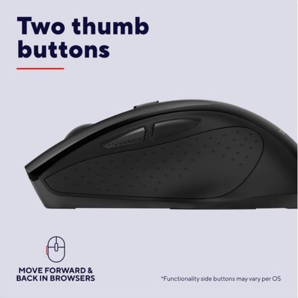 Nito Silent Wireless Mouse - Blk - immagine 4