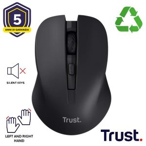 Mydo Silent Wireless Mouse Blk