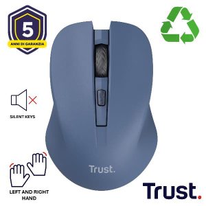 Mydo Silent Wireless Mouse Blu