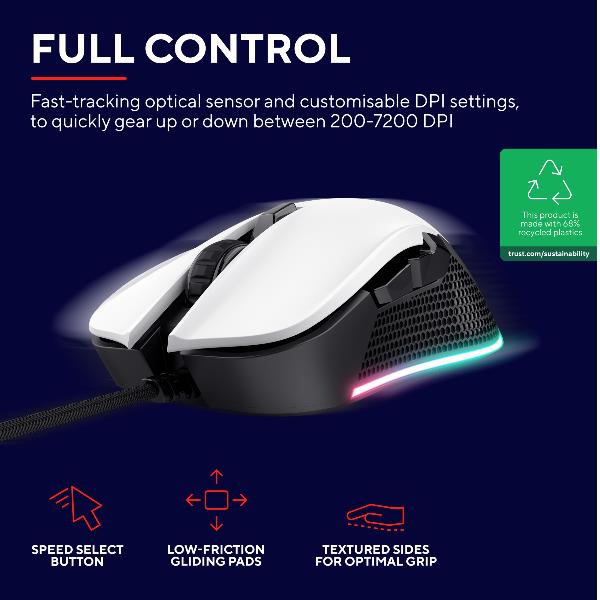 Gxt922W Ybar Gaming Mouse Eco - immagine 7