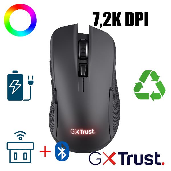 #Gxt Ybar Wl Multi-Connect Mouse