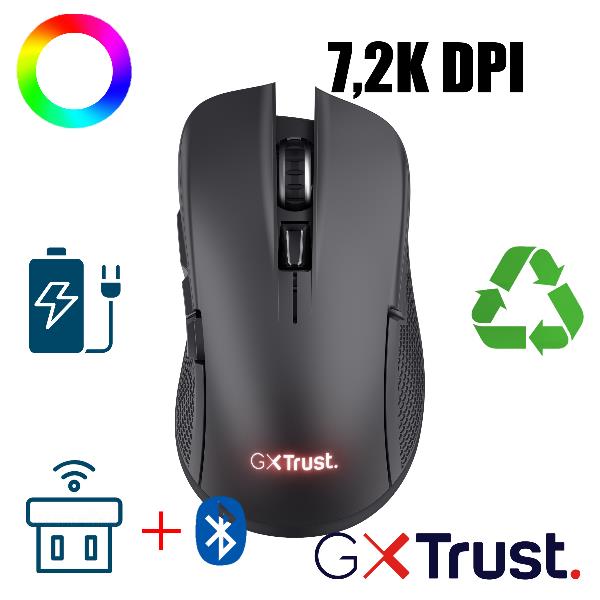 #Gxt Ybar Wl Multi-Connect Mouse - immagine 6