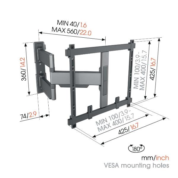 Tvm 5445 Full Motion+ Medium - immagine 3