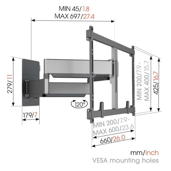 Tvm 5855 Forward Motion Mount Xl - immagine 8